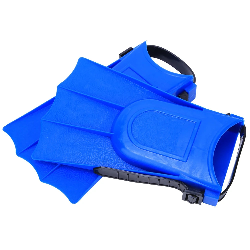Kinder PVC Schwimmflossen | Leichte kurze Schnorchel- & Tauchflossen | Trainingsflossen für Kinder Kaufschwan®