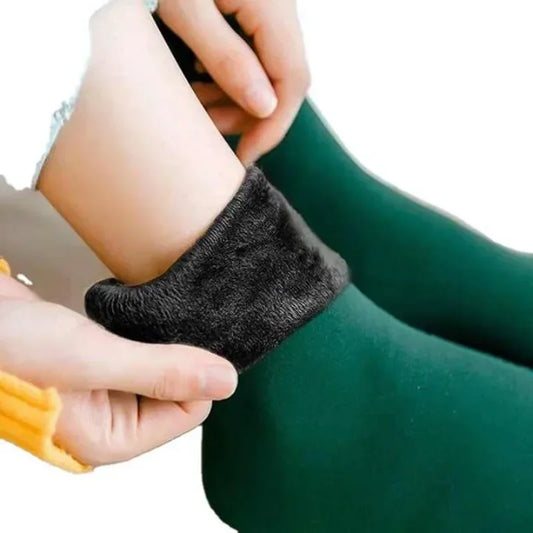 Damen Winter Warme Kurzsocken | Dicke Thermo Kaschmir Wolle Nylon Samt | Gemütliche Haus- & Stiefelsocken (1–20 Paar) Kaufschwan®