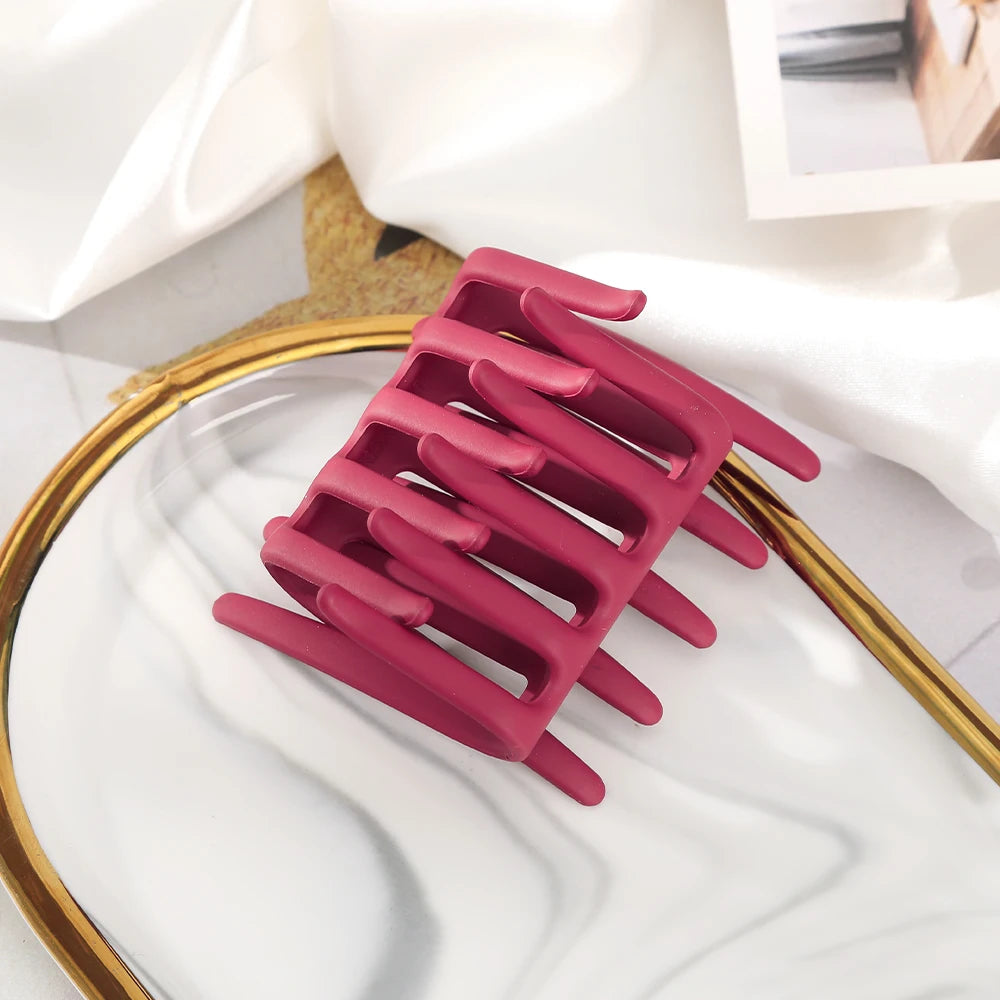 Doppelseitiger Frosted Haarkamm – Rutschfeste Zahnkamm-Haarklammer in Schwarz für Damen Kaufschwan® Abbildung 16
