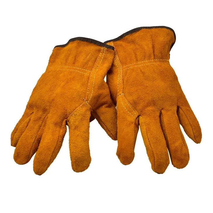 Weiche Rindsleder Arbeitshandschuhe Heavy Duty Fahrer Schweißen Sicherheit Mechanik Garten Kaufschwan®