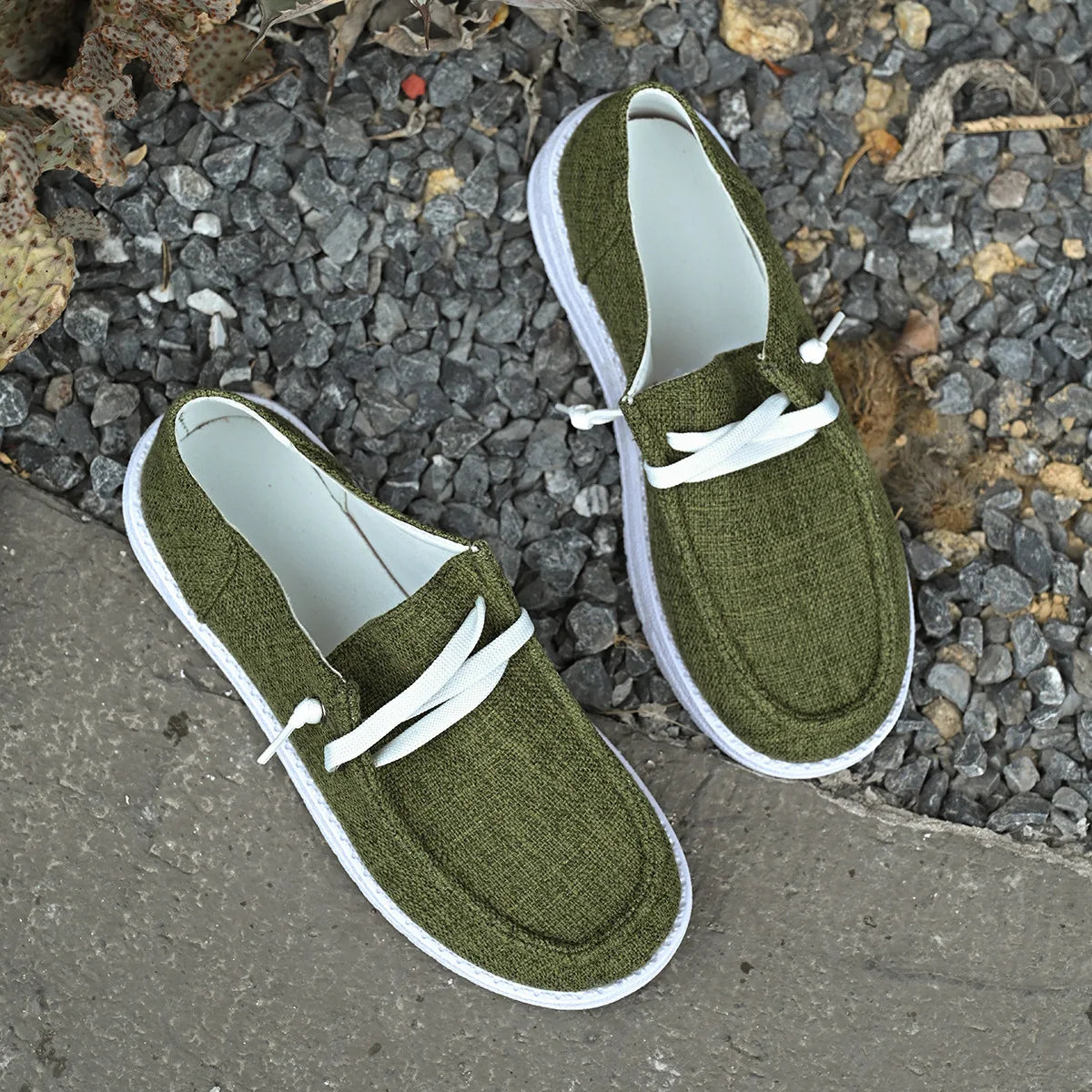 Frühling & Herbst Damen Vulcanized Sportschuhe – Modische Flache Sneaker | Bequeme Freizeitschuhe für Jeden Tag Kaufschwan®