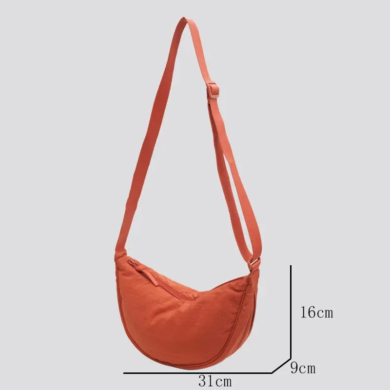 Casual Nylon Hobos Crossbody Bag for Women Designer Shoulder Bags Large Capacity Tote Lady Travel Shopper Bag Female Purses 2023 Kaufschwan®