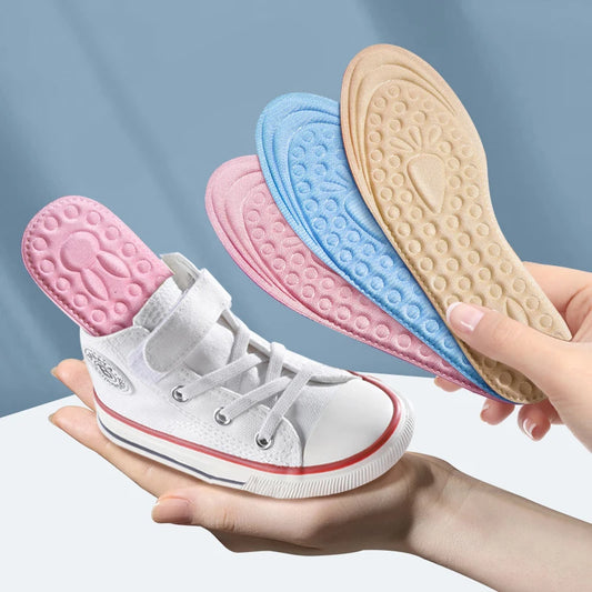 Kinder Memory Foam Einlegesohlen | Sportliche Unterstützung & Lauf-Einlagen | Deodorierende & Atmungsaktive Polster für Jungen & Mädchen Sneaker Kaufschwan®