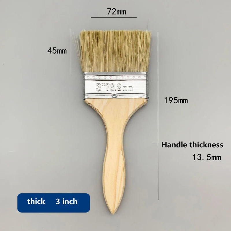 Thick-handled and thin-handled paint brushes are available. Household soft-bristled dust-removing brushes and special brushes fo Kaufschwan® Stil i 1 Stück
