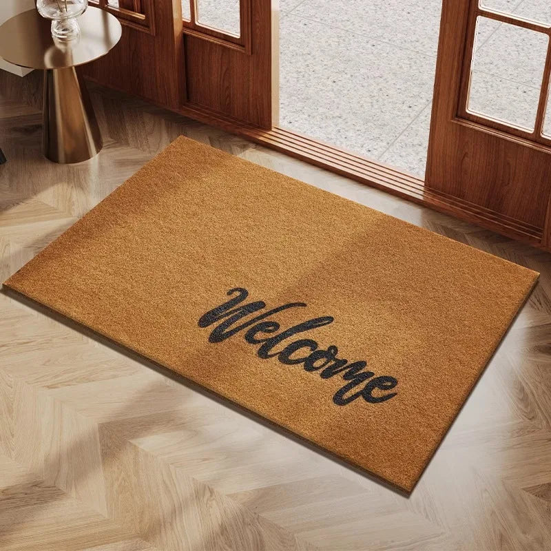 Eingangsmatte aus Seidenringen – Hochwertige, Schmutzabweisende Türmatte für Schiebetüren, Nicht Waschbar Kaufschwan® Motiv 6 120x180cm47.2x70.8in