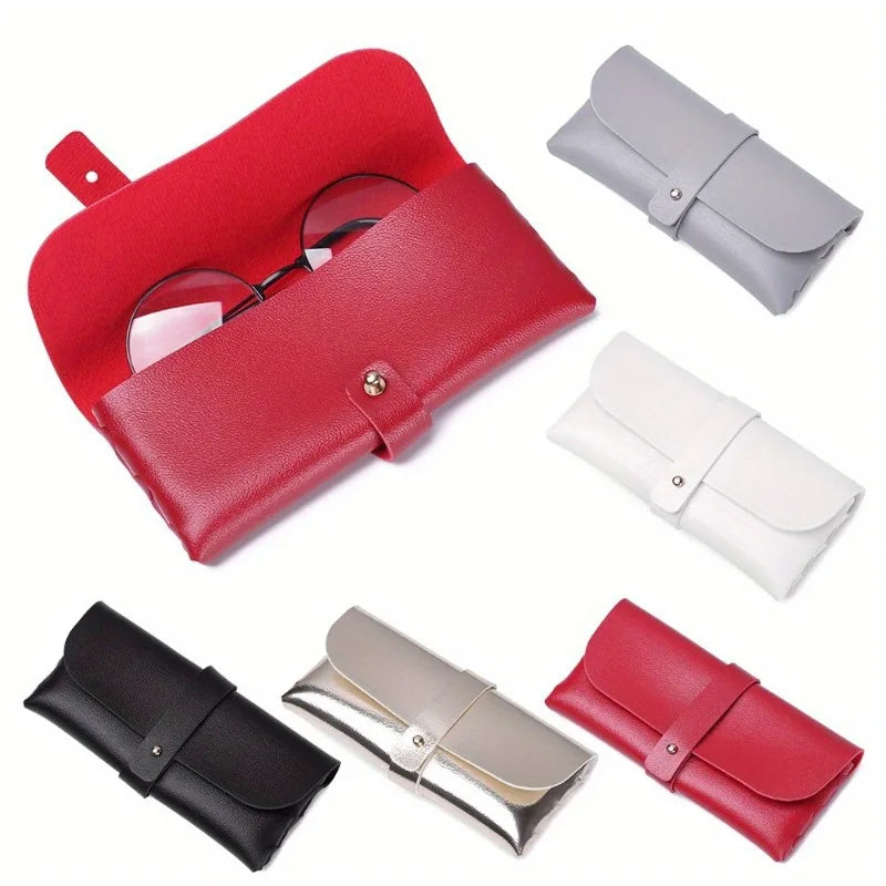 Faltbares Magnetisches PU Leder Brillenetui – Tragbare Brillentasche für Damen und Herren Kaufschwan®
