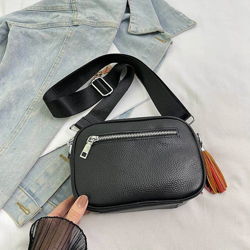 Kleine Bunte Ledertasche – Luxus Damen Handtasche, Crossbody & Schultertasche in Hochwertiger Verarbeitung