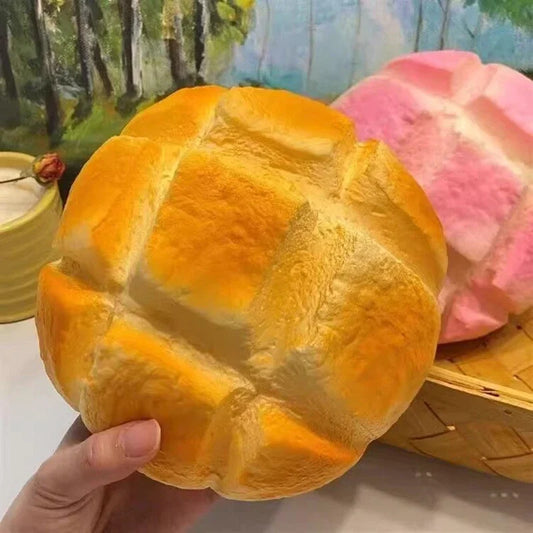 Buttertoast-Squishy – Weiches Langsam Rückfederndes Brot-Knautschspielzeug, Fidget- & Sensorikspielzeug für Entspannung, Deko & Geschenk Kaufschwan®