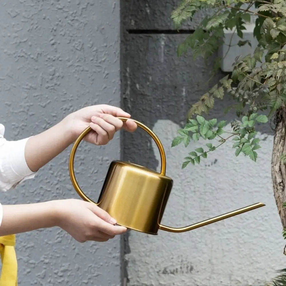 u High Quality 1.3L Plant Sprinkler Kettle Large Capacity Long Spout Watering Can Rustproof Leakproof Watering Pot Garden Tool Kaufschwan®