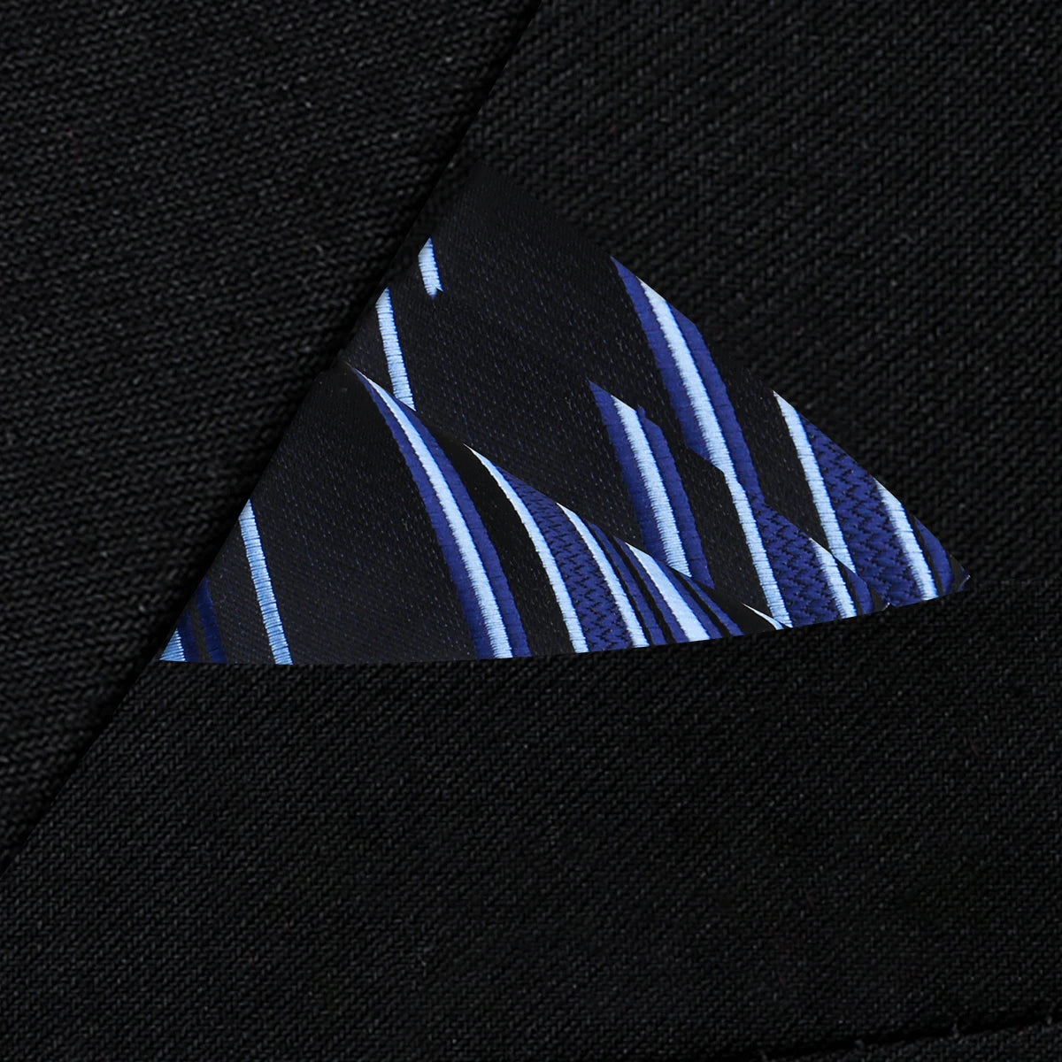 Herren Einstecktuch – Neues Design Jacquard Gewebtes Taschentuch, Braunes Anzug Accessoire für Hochzeit, Party & Formelle Anlässe