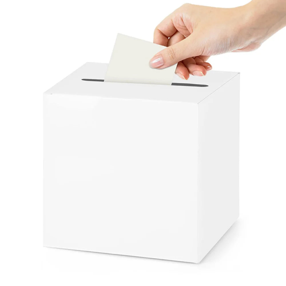 Elegante Hochzeits Kartenbox – Geschenkbox für Glückwünsche und Karten Kaufschwan®