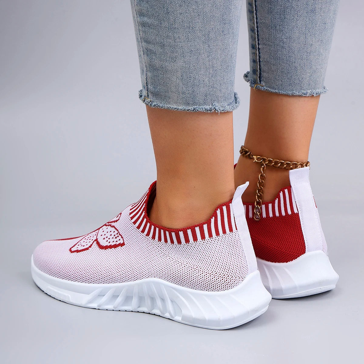 Frühling Damen Slipper – Bequeme, Atmungsaktive, Leichte & Langlebige Freizeitschuhe | Einfach zum Hineinschlüpfen Kaufschwan®