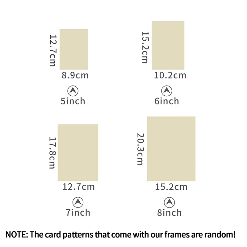 Holz Bilderrahmen – Wand- und Tischdisplay für Wohn- und Büro Dekoration Kaufschwan®