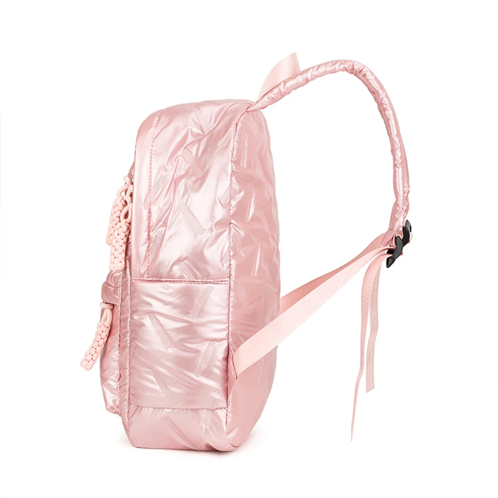 Knitter-Optik Rucksack für Damen | Großraum Studenten- & Reisetasche | Freizeit Laptop-Rucksack für Schule & Pendeln Kaufschwan®