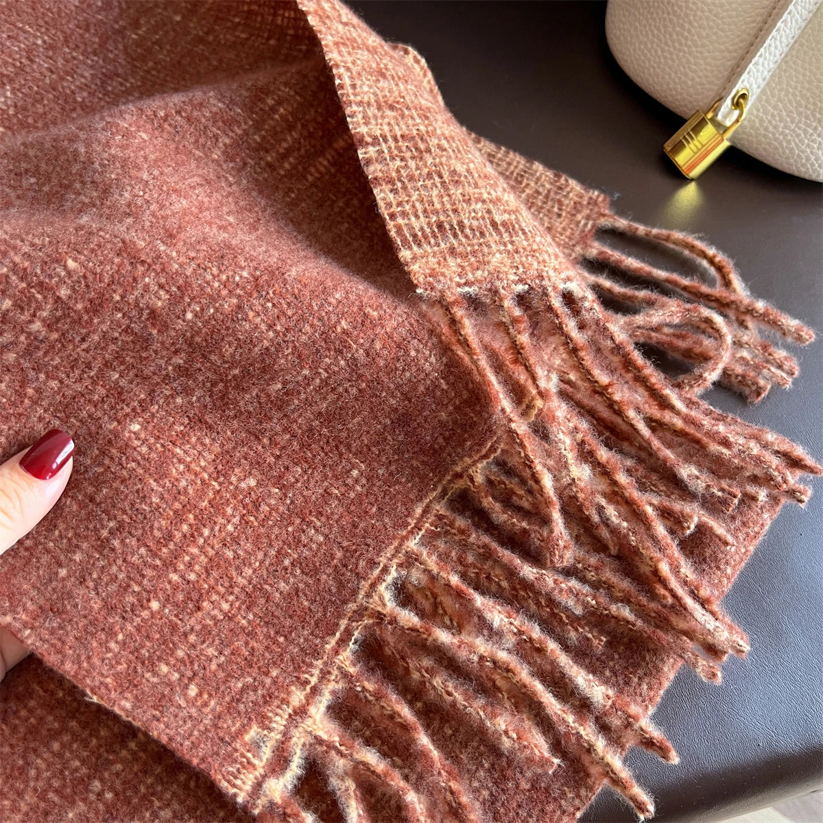 Luxus Damen Schal | Winter Warmer Schal Umschlagtuch & Stola | Pashmina Foulard, Bandana & Decken Poncho Kaufschwan®