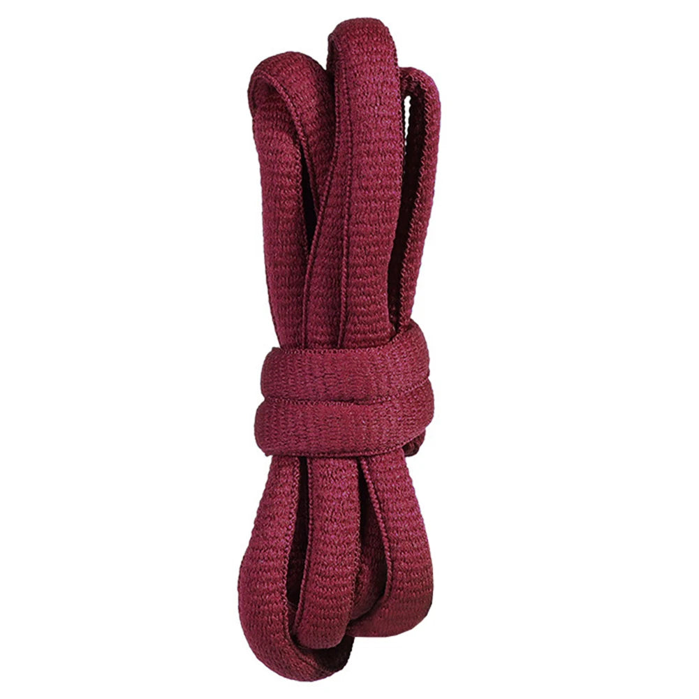 9mm Dicke Ovale Schnürsenkel – Premium Ersatzschnürsenkel für Dunks & Sneaker | 140cm Lange Robuste Sportschuh Laces Kaufschwan® Weinrot