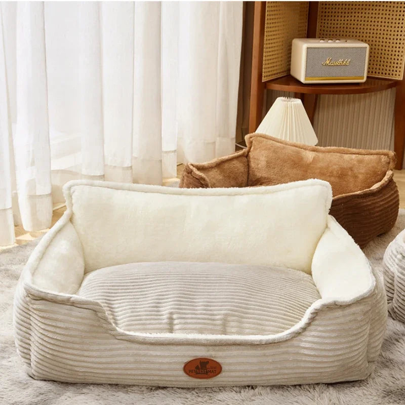 Abnehmbares Waschbares Hundebett – Warmes Herbst Winter Haustier Sofa Nest Kaufschwan®