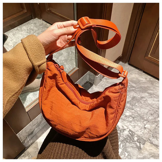 Damen Nylon Crossbody Tasche – Große Kapazität Designer Schulter Tote & Reisetasche Shopper Kaufschwan®