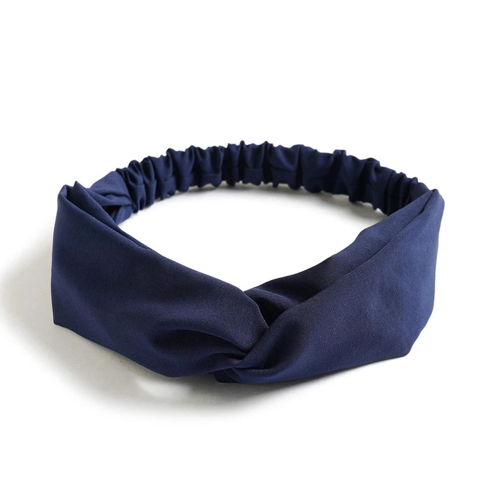 Haarreif mit Print – Vintage Sommer Turban-Haarband für Damen & Mädchen
