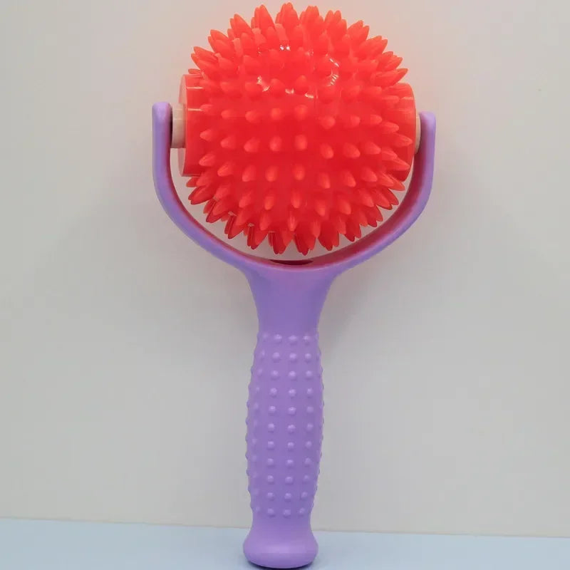 Stacheliger Massage-Rollenball | Triggerpunkt-Massager für Körper, Hände & Füße | Muskelentspannung & Akupressur-Stimulation Igelbälle Kaufschwan®