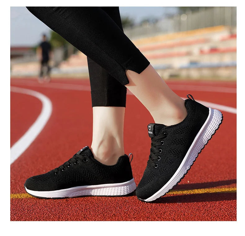 Damen Sportschuhe – Modische Plateau-Sneaker | Frühling & Winter Freizeitschuhe & Laufschuhe für Frauen Kaufschwan®