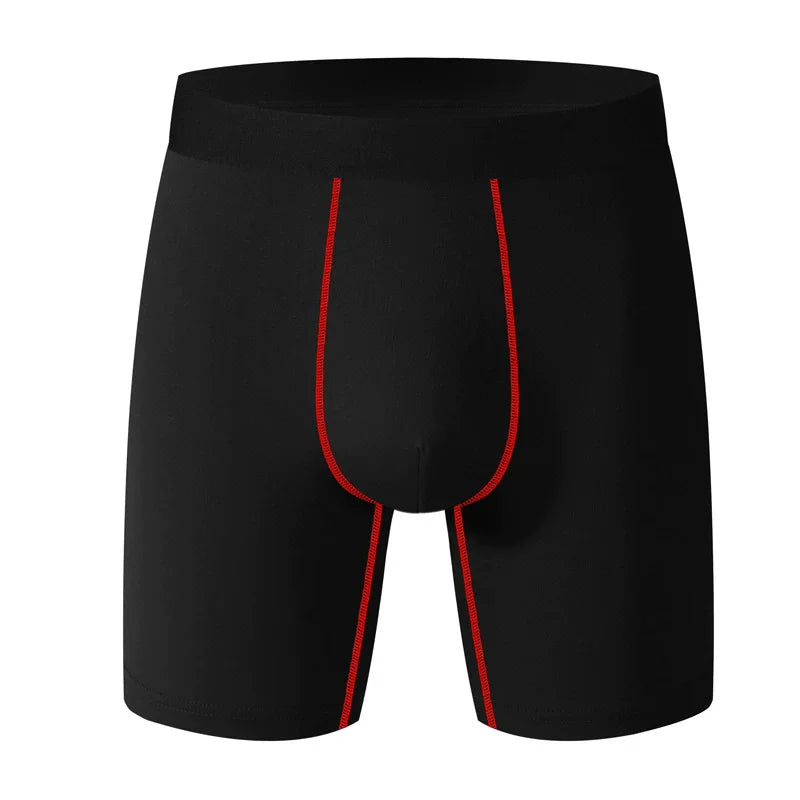 5er-Pack Herren Boxershorts Schwarz – Sportlich, Elastisch & Langlebig | Radfahren & Modische Unterwäsche Kaufschwan®