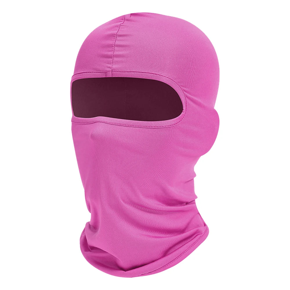 Motorrad Balaclava Vollgesichtsmaske – Winddicht & Atmungsaktiv | Helm-Unterzieher mit Anti-UV Schutz für Motorrad, Radfahren & Sport