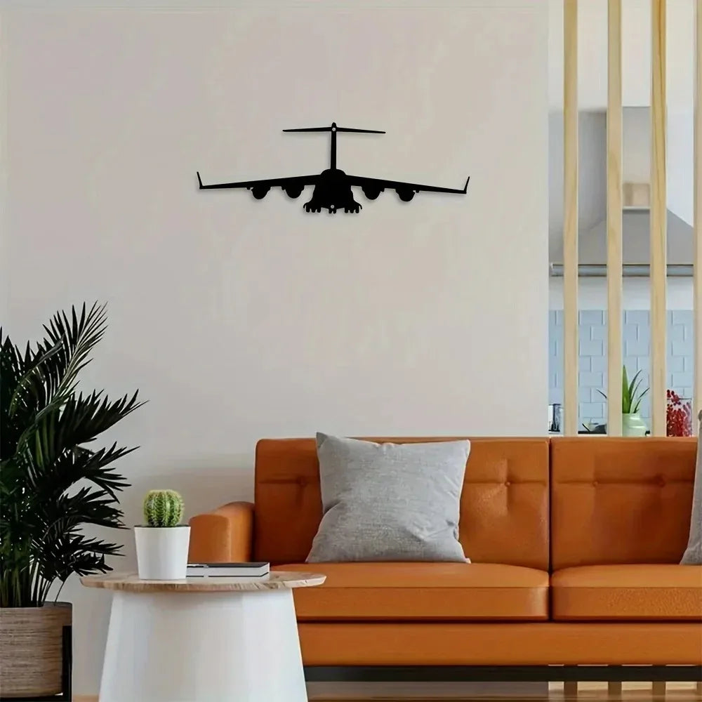 Metall Transportflugzeug Wanddeko – Eisen Innen Wandkunst Kaufschwan®