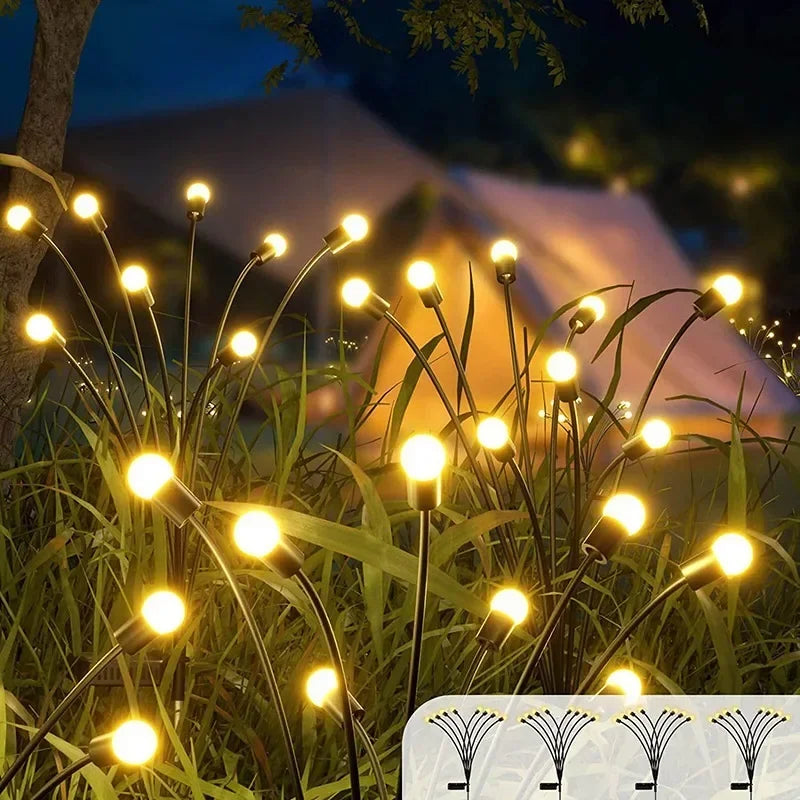 Solar Garten Glühwürmchen Lichter – Neue verbesserte solarbetriebene wasserdichte Außenbeleuchtung für Garten Dekoration Kaufschwan®