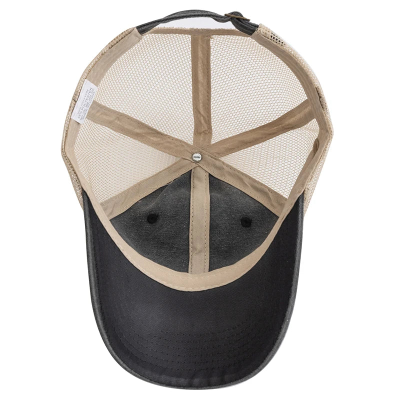 Hot Sale Unisex Trucker Hut | Mehrfarbige Einfarbige Baseballkappe | Washed Cotton Kappe für Herren & Damen Kaufschwan®