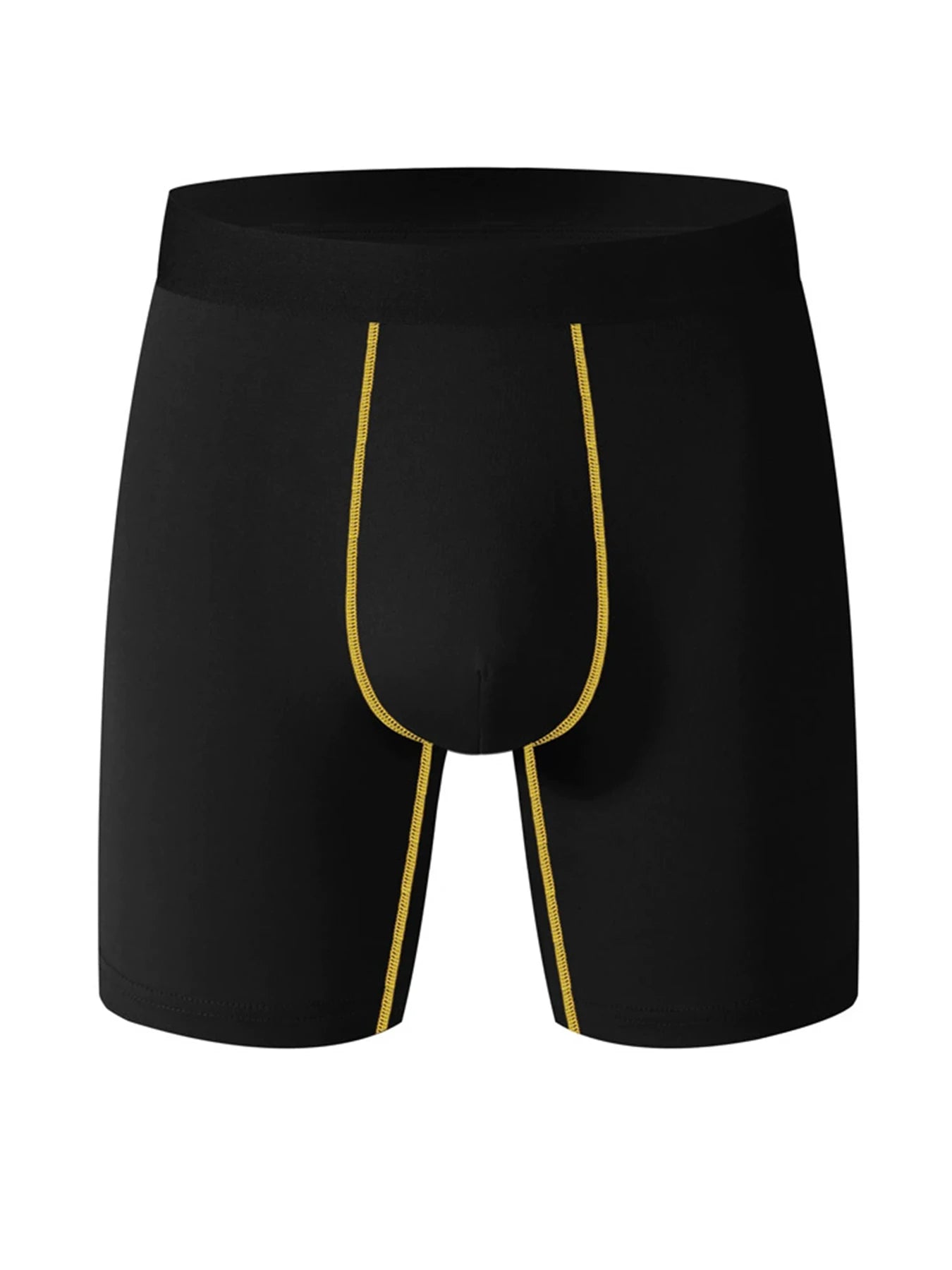 5er-Pack Herren Boxershorts Schwarz – Sportlich, Elastisch & Langlebig | Radfahren & Modische Unterwäsche Kaufschwan®