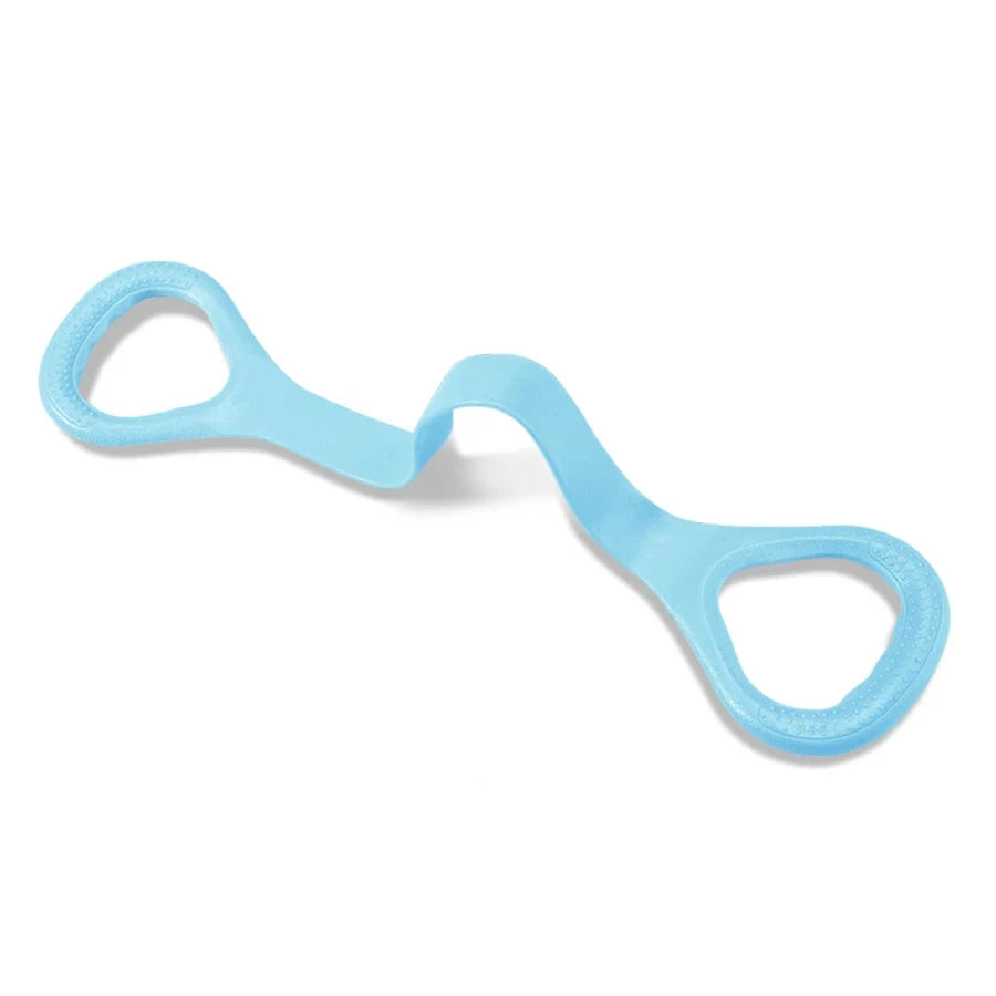 Fitness-Widerstandsband – Elastisches Trainingsband für Yoga, Pilates, Arme, Schultern & Rücken Kaufschwan® Blau