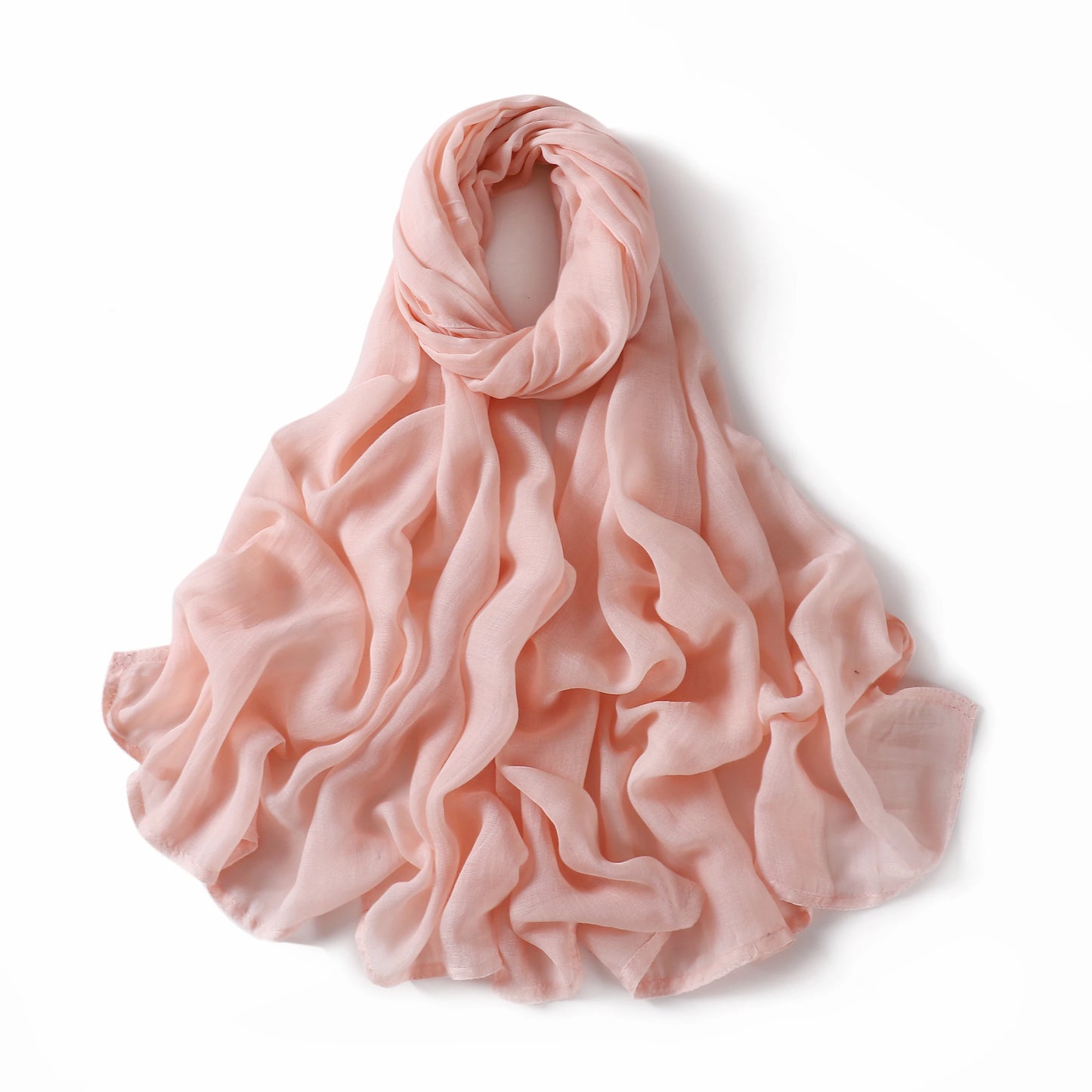 Damen Hijab Schal aus Baumwolle, Rayon & Modal – Großformat 190×85cm | Muslimisches Kopftuch, Eleganter Turban & Umschlagtuch Kaufschwan®