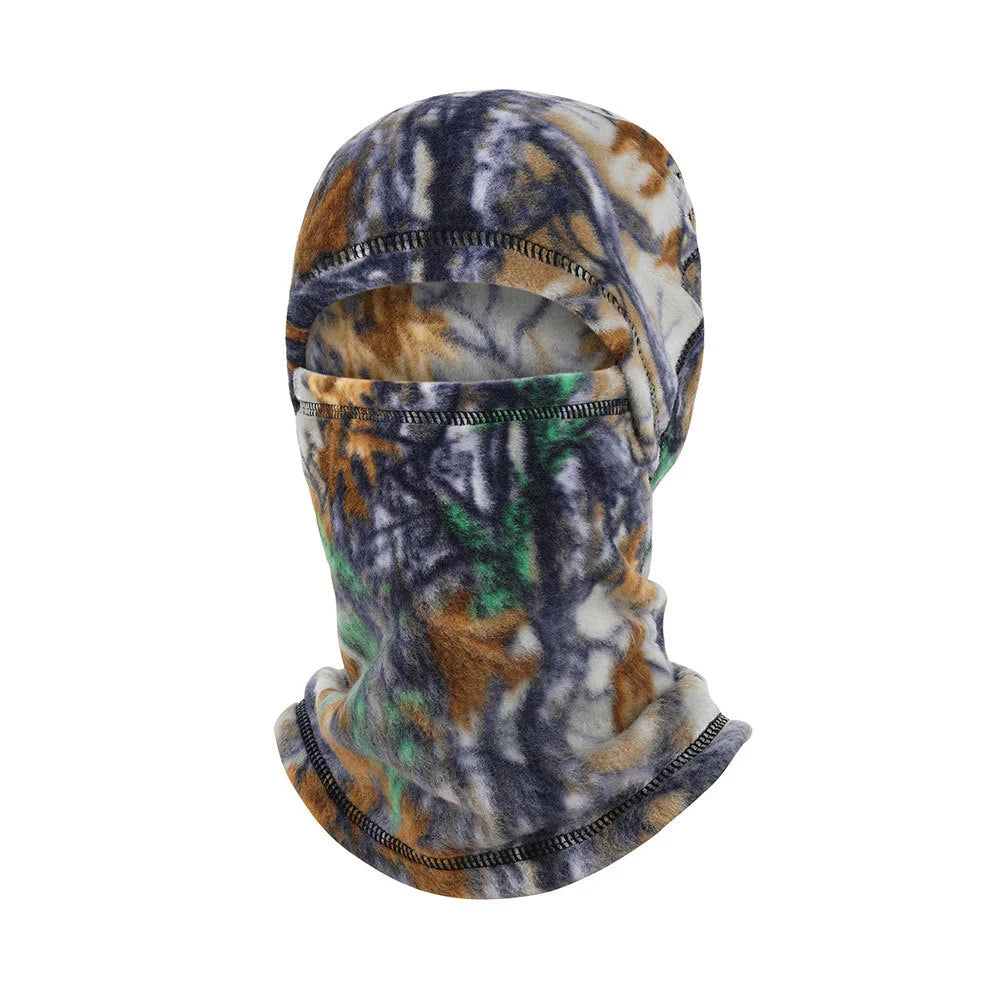 Vollgesichts-Balaclava – Winter Thermo-Fleece-Maske | Motorrad, Fahrrad & Sport Lauf Sturmhaube mit Halswärmer