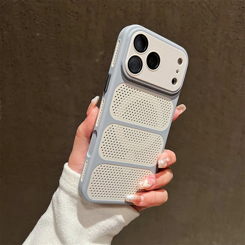 Wärmeableitende MagSafe-Magnethülle für iPhone 18 Pro & iPhone 18 Pro Max – Schutzhülle mit Kameraschutz Kaufschwan® Weiß iPhone 18 Pro