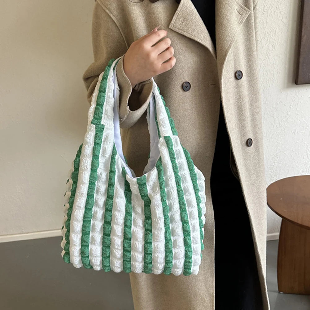 Elegante Falten Cloud Handtasche – Damen Schultertasche in Bonbonfarben | Große Kapazität Tote Bag für Alltag & Shopping Kaufschwan®