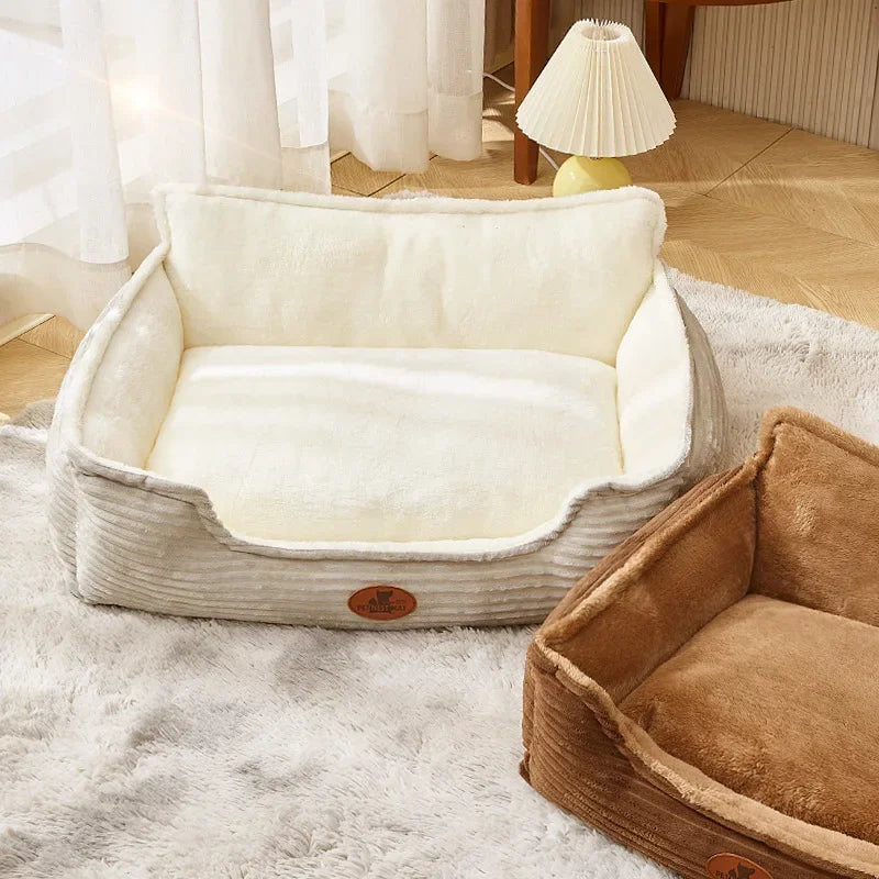 Abnehmbares Waschbares Hundebett – Warmes Herbst Winter Haustier Sofa Nest Kaufschwan®