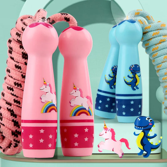 Kinder Springseil – Sportgerät für Kindergarten & Anfänger | Fitness Springseil für Kinder Outdoor Spiel