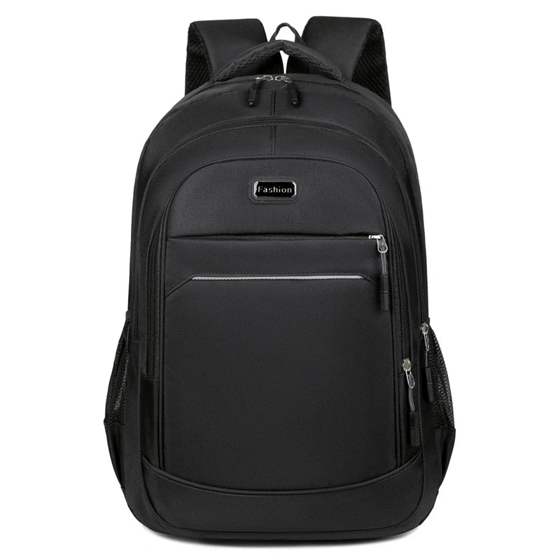 Neutraler Laptop Rucksack | Verstellbarer Schultergurt | Pendeln & Reise Rucksack Kaufschwan® Schwarz