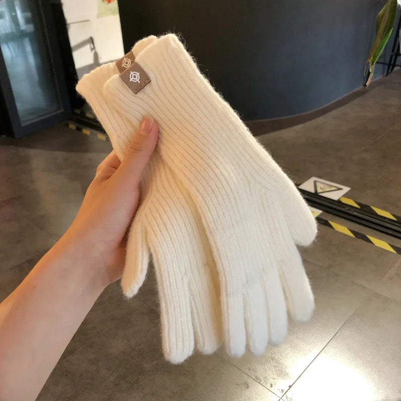 Damen Fashion Touchscreen Strickhandschuhe – Warme Flauschige Winterhandschuhe | Alltag, Arbeit & Outdoor Kaufschwan®