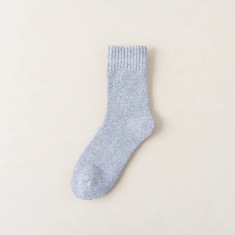 Winter-Frottee-Gepolsterte Dicke Socken | Unisex Warme Dicke Mid-Calf Socken | Solide Farbe Kaufschwan®