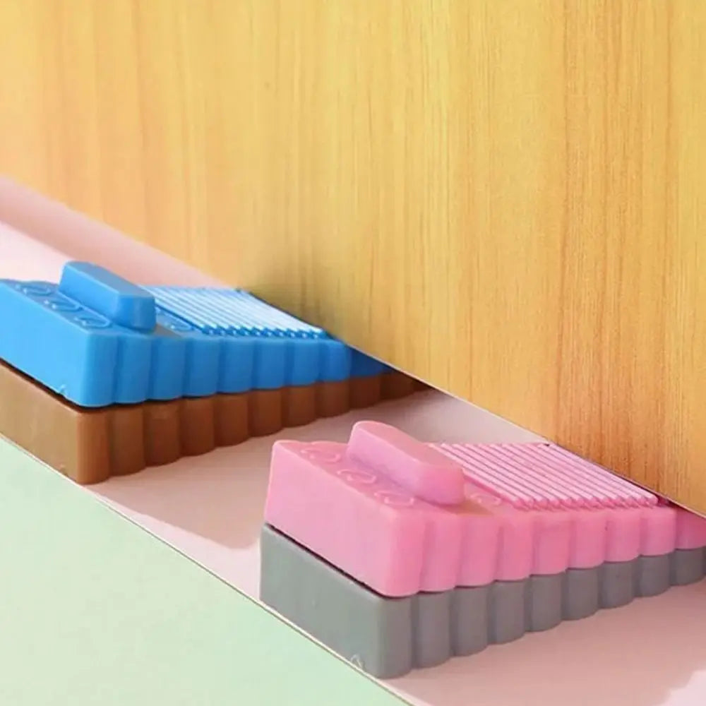 Sicherer Silikon Türstopper – Stoßdämpfender Türkeil | Anti-Kollisions Türhalter für Zuhause & Büro Kaufschwan®