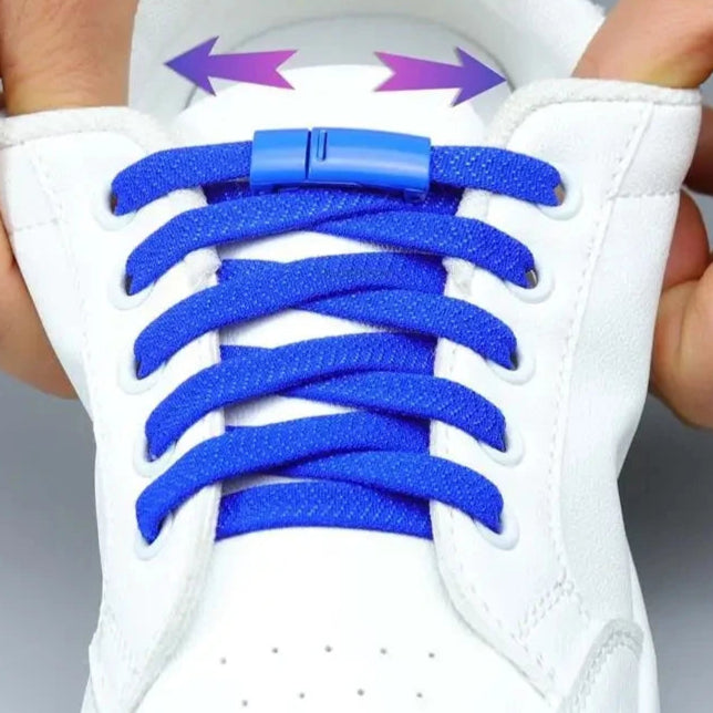 Magnetische No-Tie Elastische Schnürsenkel – Schnelles Verriegelungssystem für Sneaker | Unisex Schuhzubehör für Kinder & Erwachsene, 1 Paar Kaufschwan®