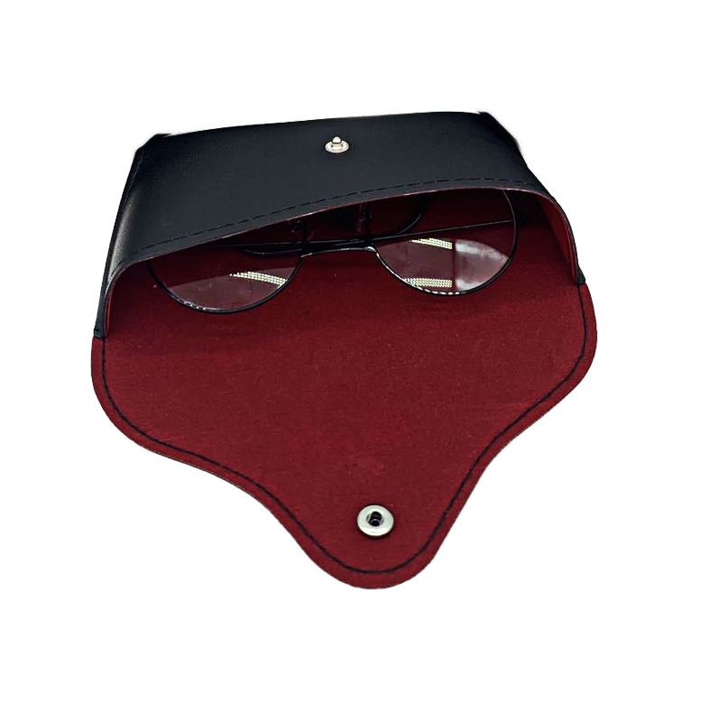 PU Leder Brillenetui mit Metallverschluss – Schutzetui für Sonnenbrillen und Lesebrillen für Damen und Herren Kaufschwan®