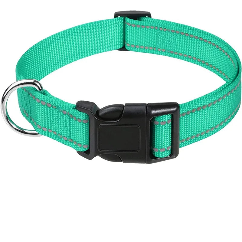Dekoratives Choker Hundehalsband Stilvolles Halsband für Kleine Hunde Welpen Verstellbar Kaufschwan® Hellgrün XS (1.5CM)(20-30CM)