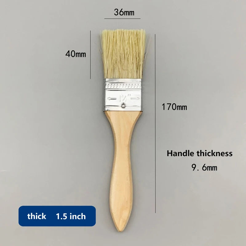 Thick-handled and thin-handled paint brushes are available. Household soft-bristled dust-removing brushes and special brushes fo Kaufschwan® Stil c 1 Stück