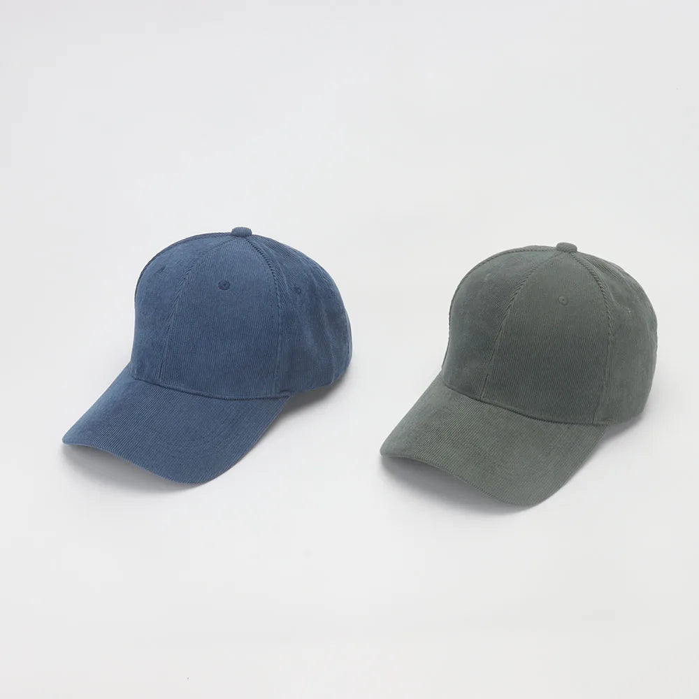 Corduroy Baseballkappe | Damen Retro Einfarbige Dad Hat | Herbst Winter Hüte für Herren & Damen | Unisex Freizeit Gebogener Schirm Kaufschwan®