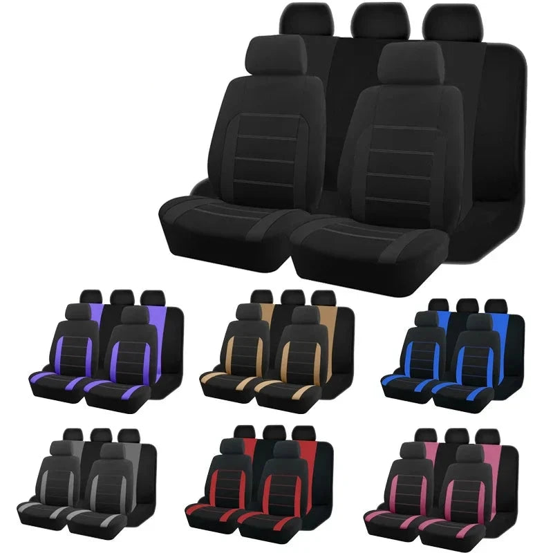 Universelle Autositzbezüge Komplettset – Passend für die meisten Autos, Offroad-Fahrzeuge & Vans Kaufschwan®
