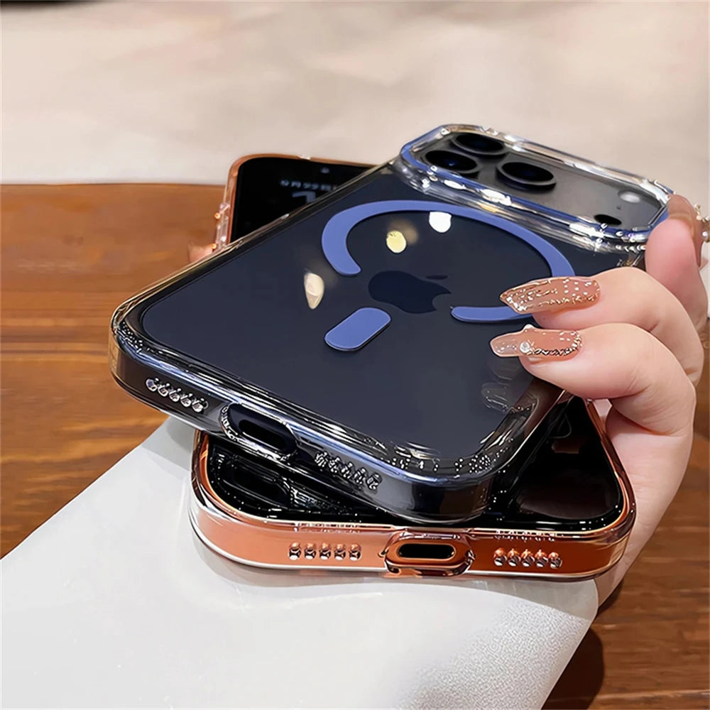 Transparente Ultradünne MagSafe-Hülle für iPhone 18 Pro & iPhone 18 Pro Max – Stoßfeste Hart-PC-Schutzhülle Kaufschwan®