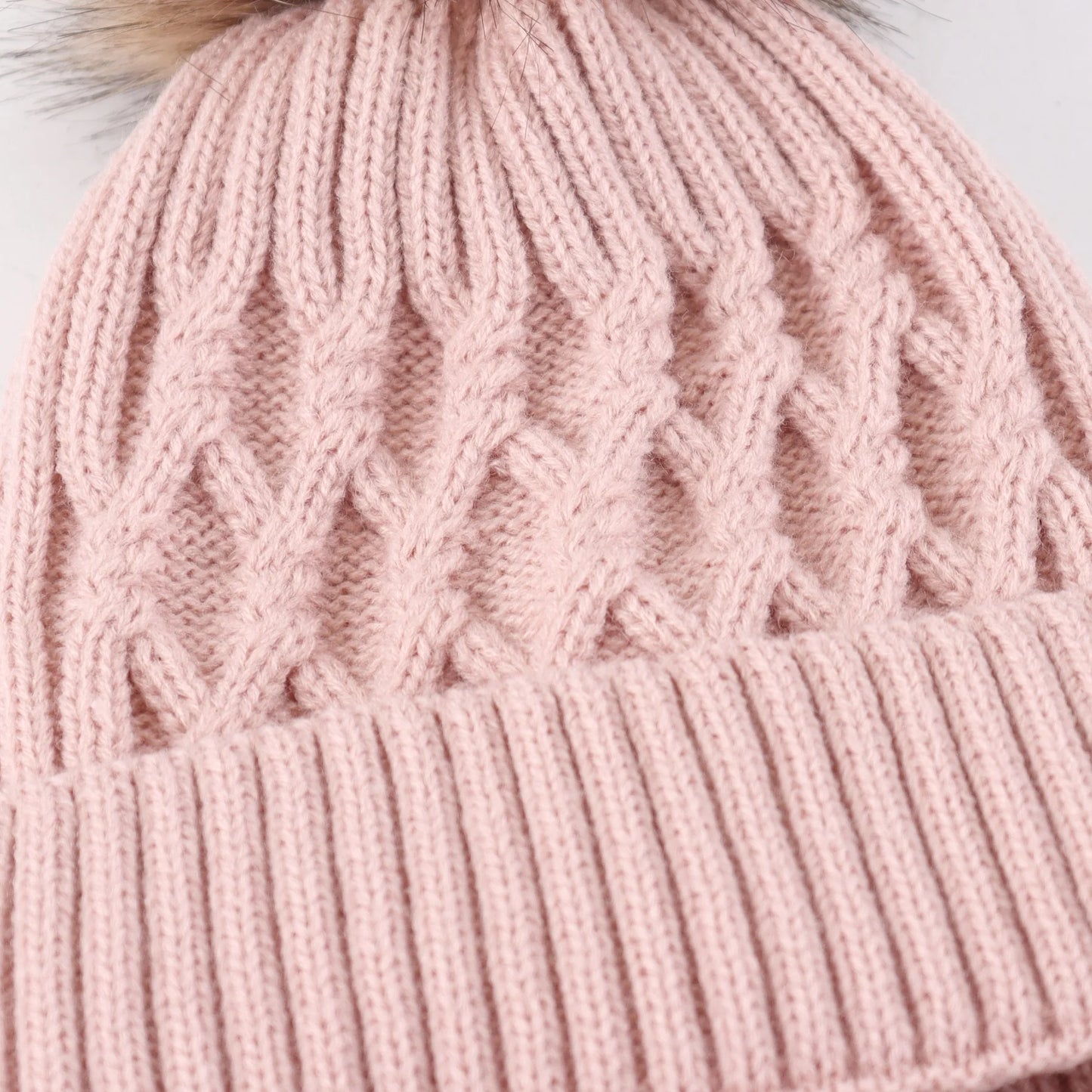 Baby Kleinkind Ohrklappen Beanie – Fleece Gefütterte Strickmütze für Jungen & Mädchen im Winter Kaufschwan®